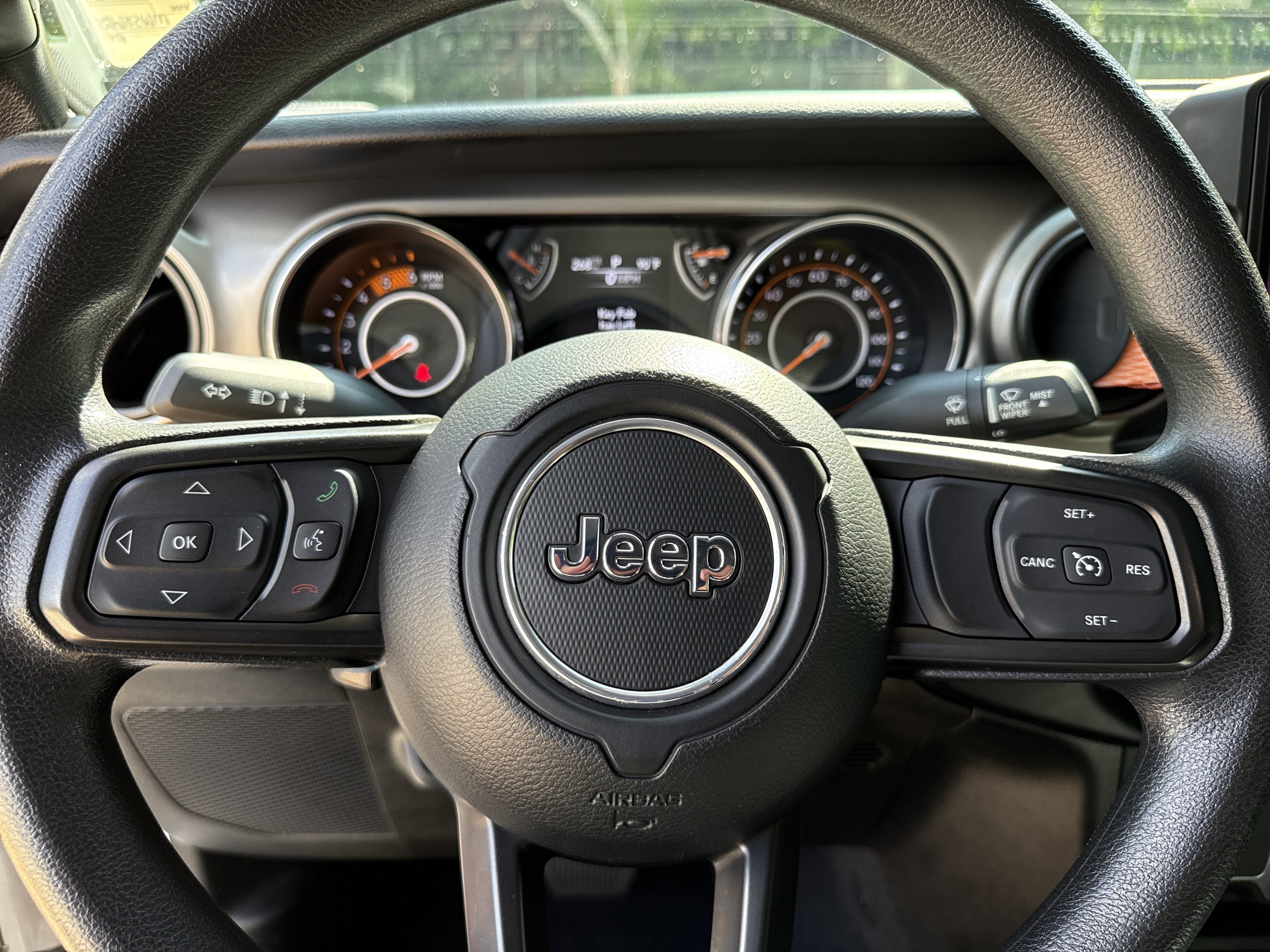 Used 2021 Bright White Clearcoat Jeep Unlimited Sport image 26