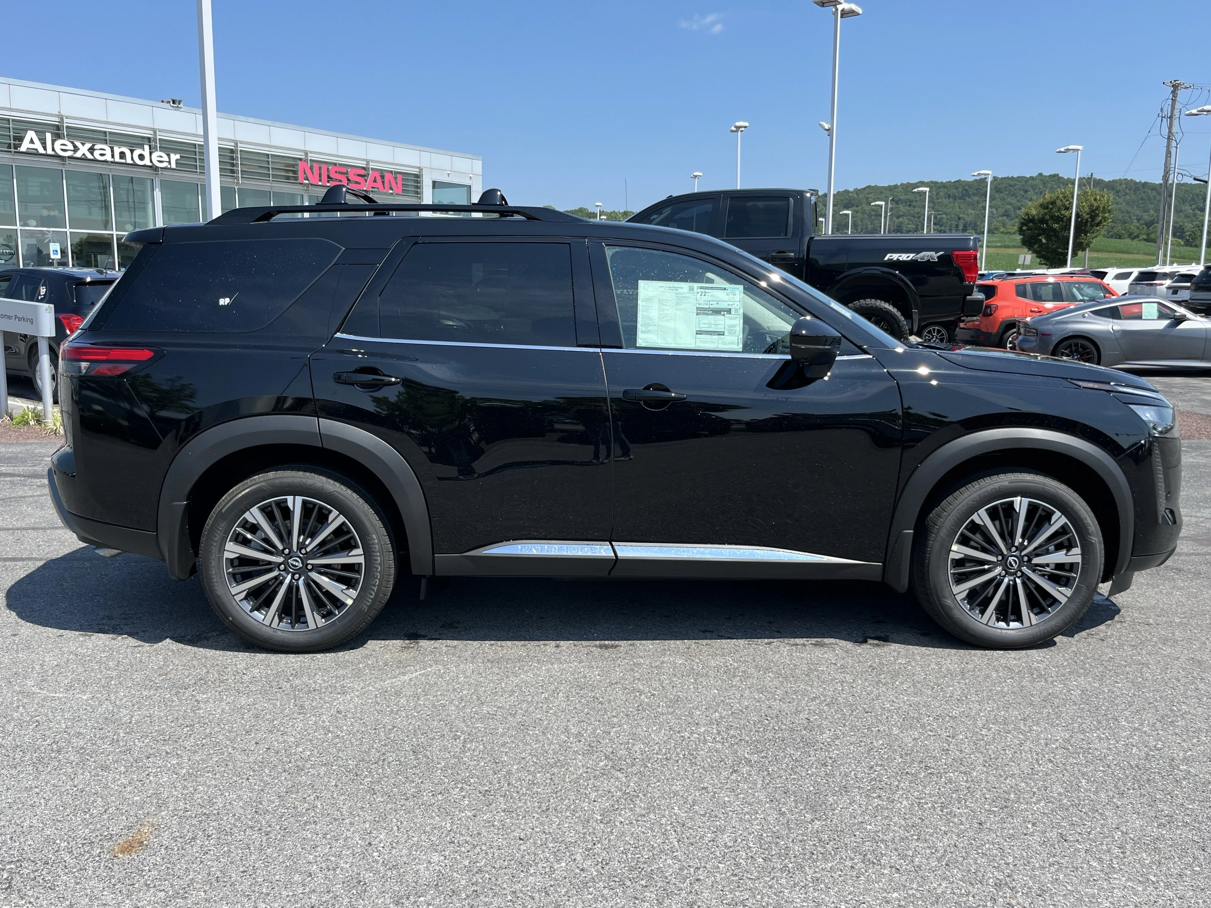 New 2026 Super Black Nissan Platinum image 2