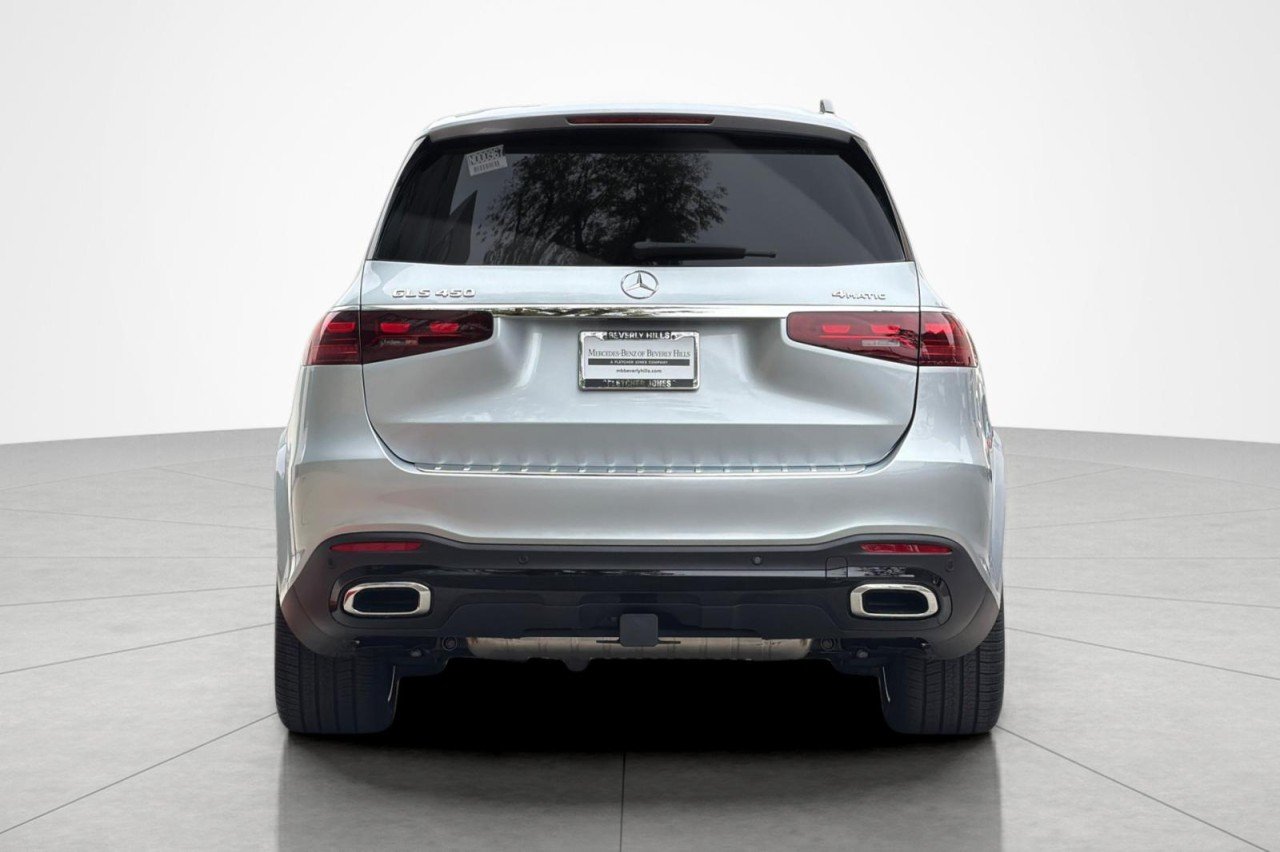 New 2026 Cirrus Silver Metallic Mercedes-Benz GLS 450 4MATIC® SUV image 4