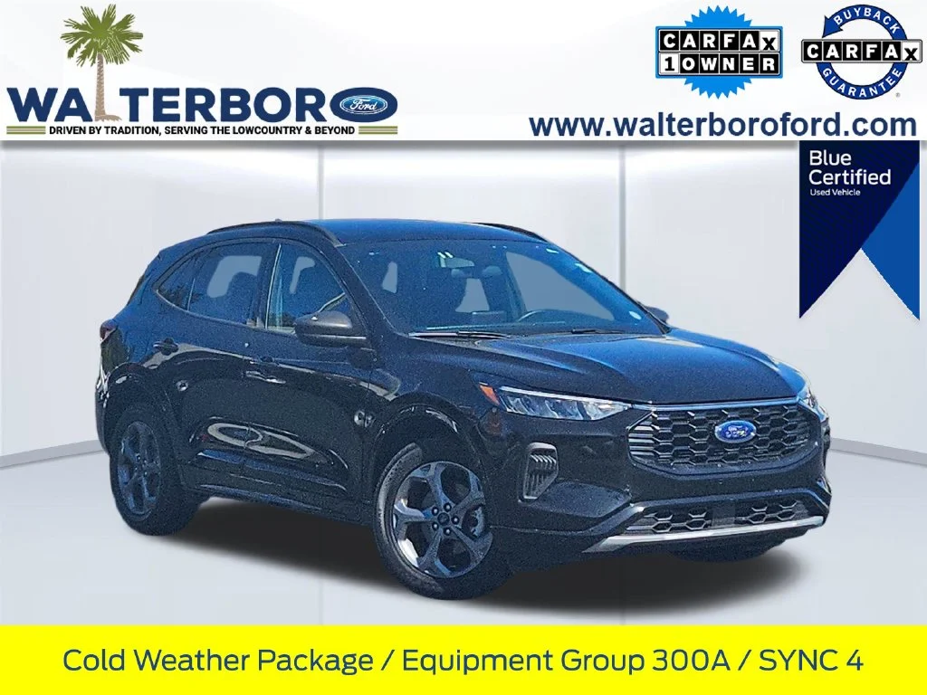 Certified Used 2024 Black Ford ST-Line image 1