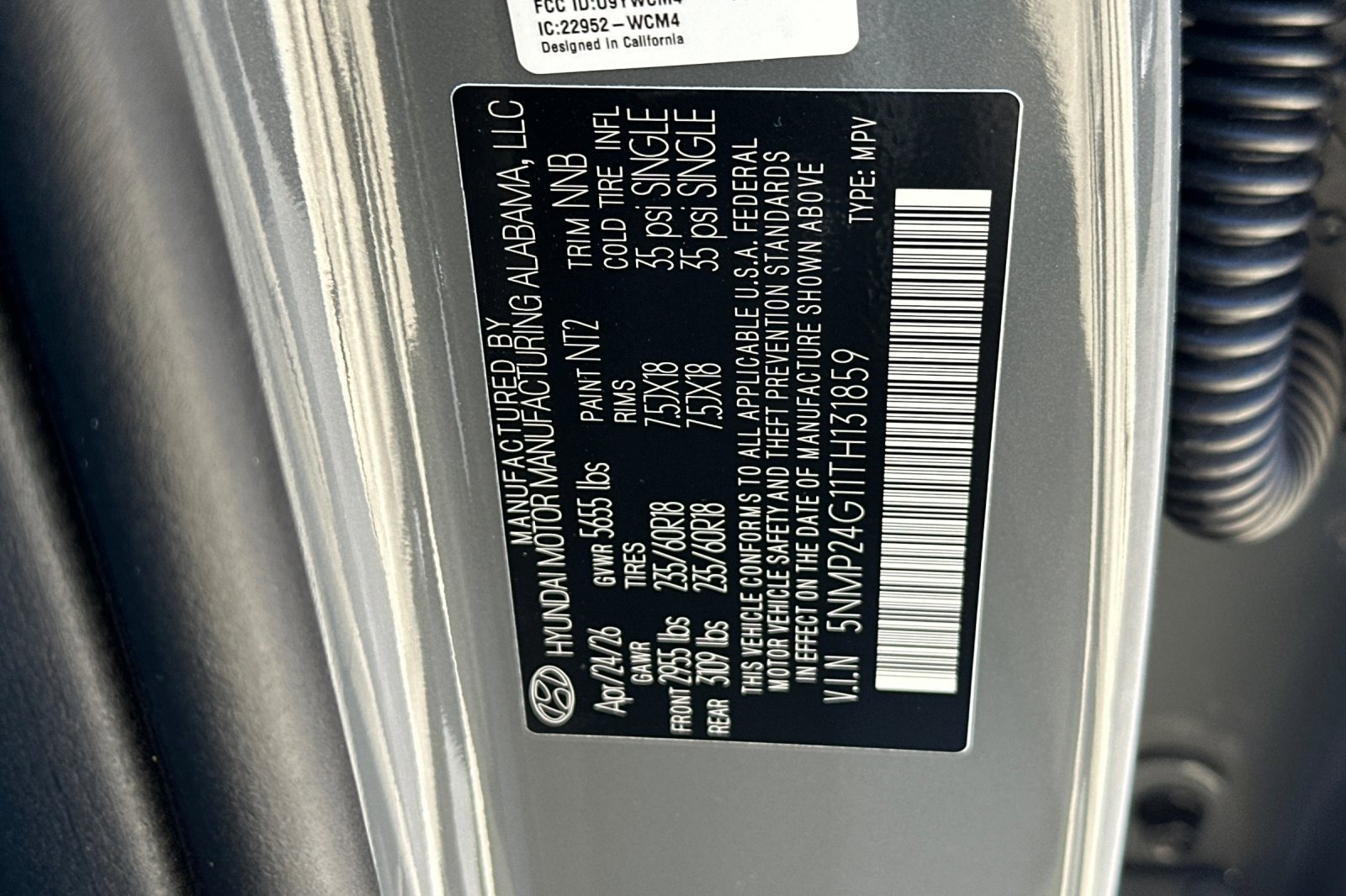 New 2026 Hampton Gray Hyundai SEL image 58