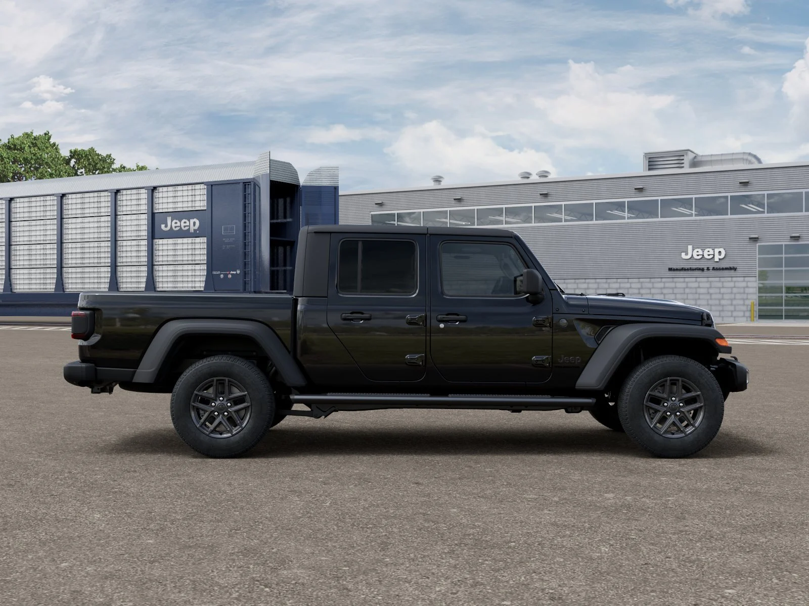 New 2026 Black Clear-Coat Exterior Paint Jeep Sport S image 12