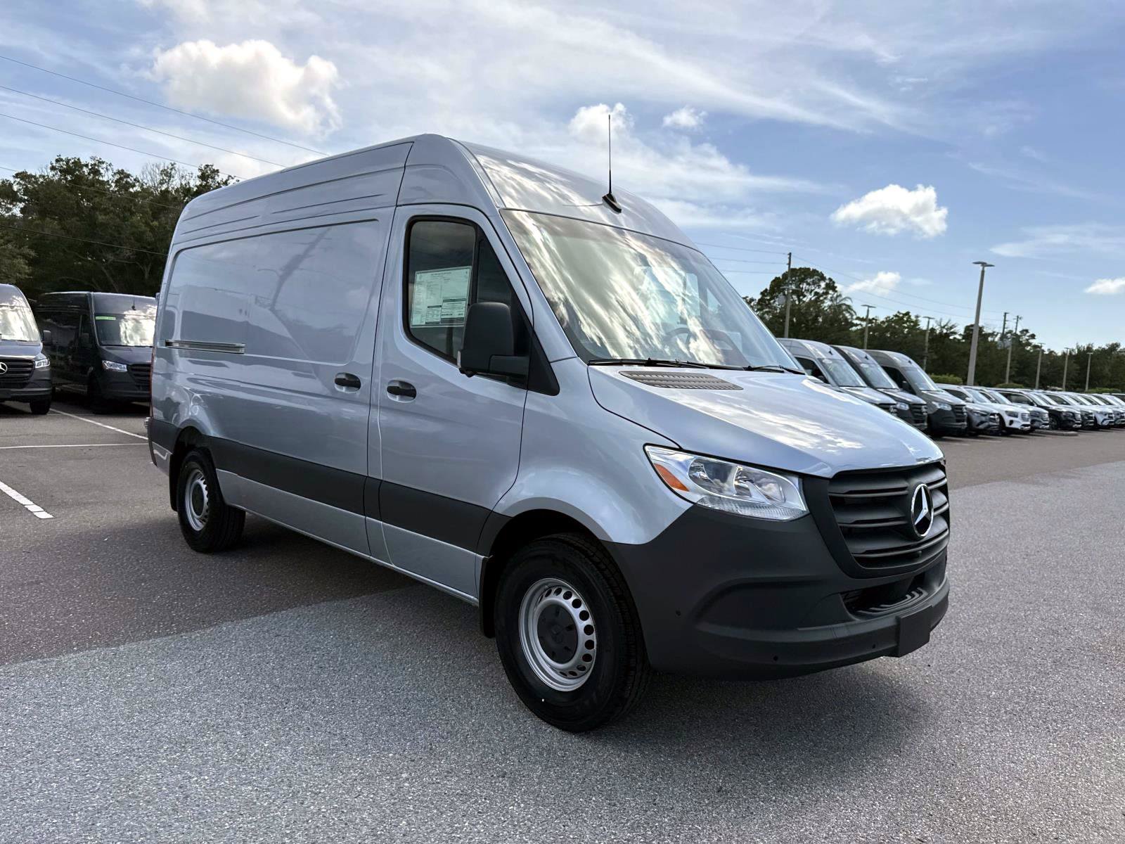 New 2026 Silver Metallic Sprinter Cargo 144 WB image 6