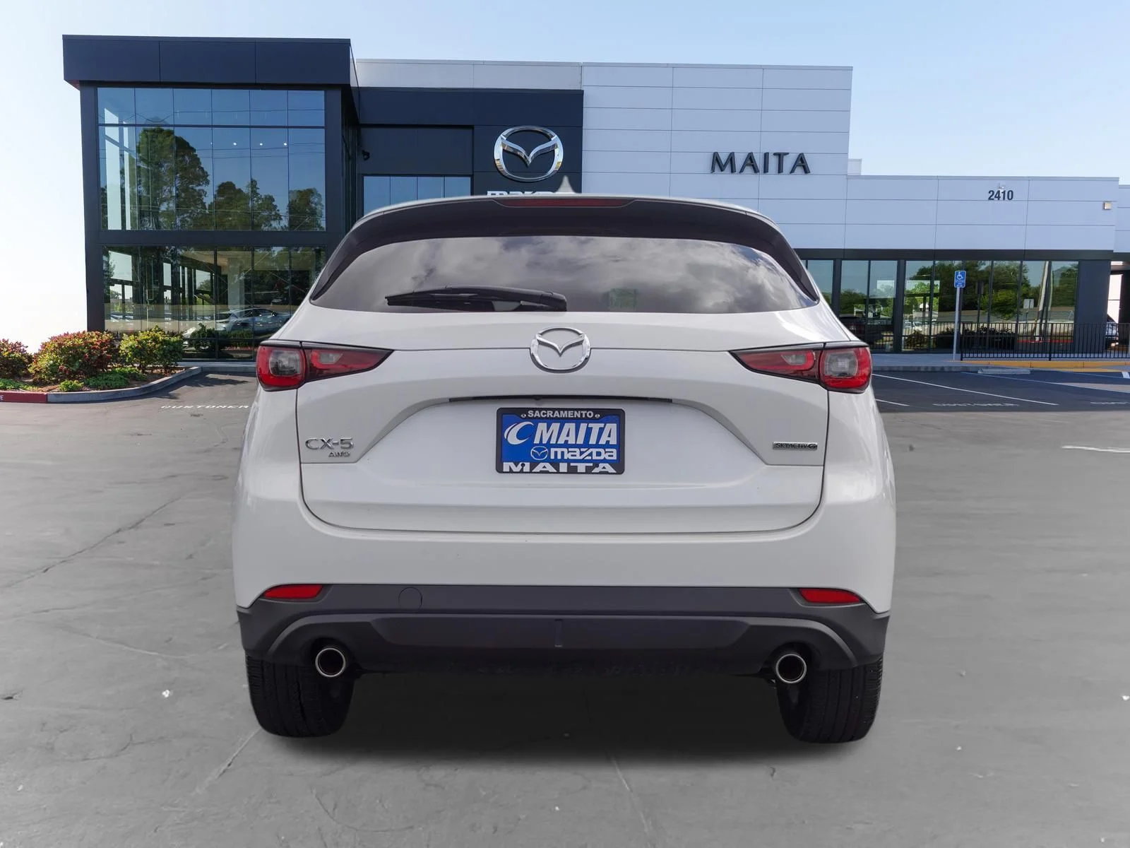 Certified Used 2025 Rhodium White Metallic Mazda 2.5 S Carbon Edition image 5