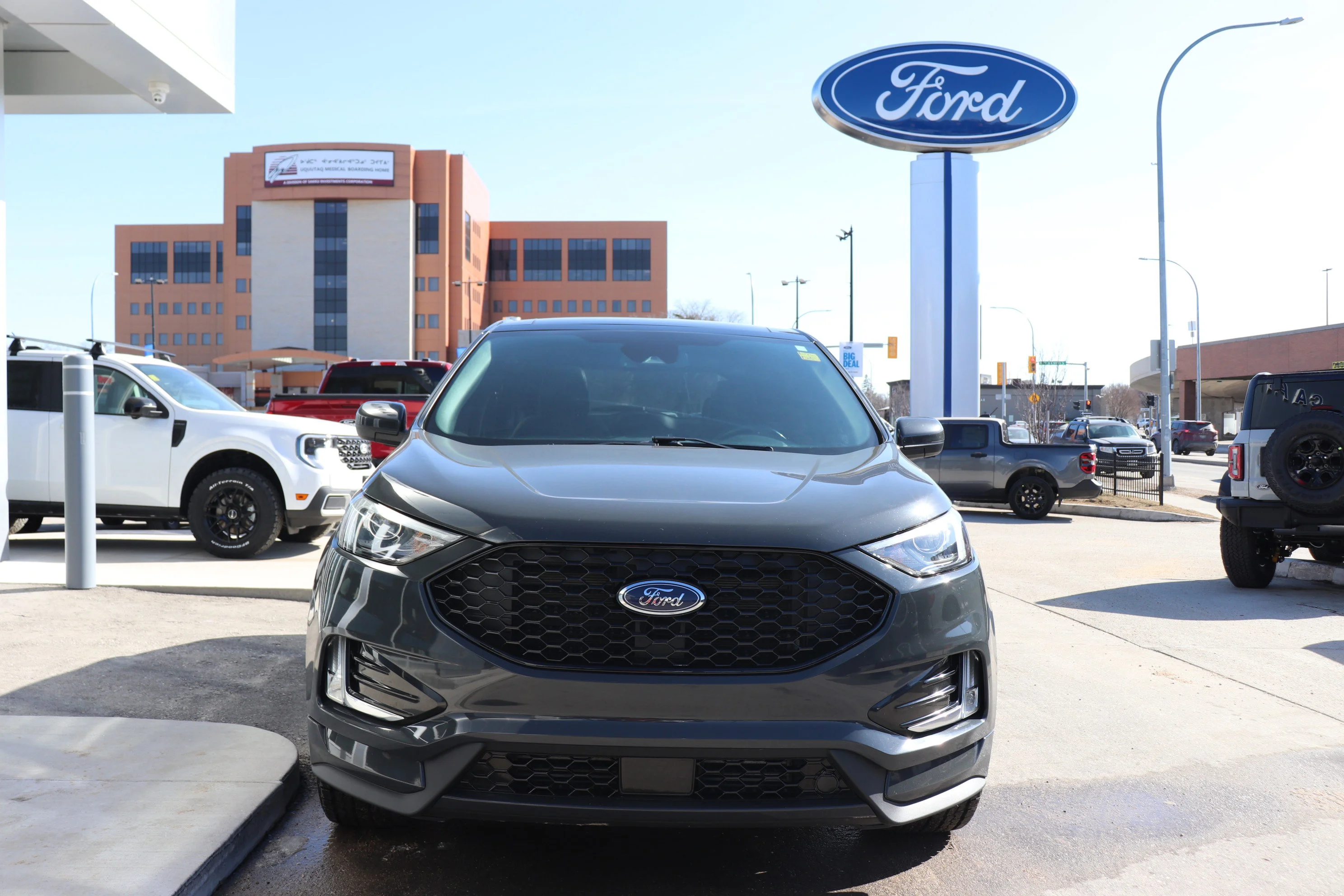 Certified Used 2021 Atlas Blue Metallic Ford ST Line image 2