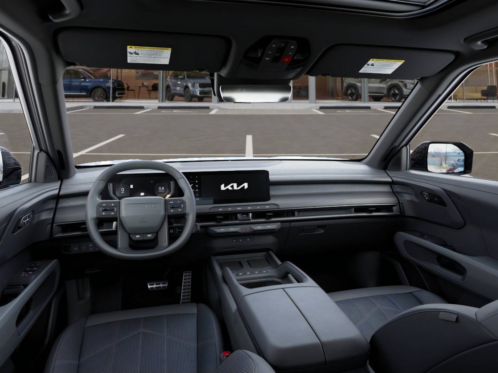 New 2027 Glacial White Pearl Kia X-Line SX image 14