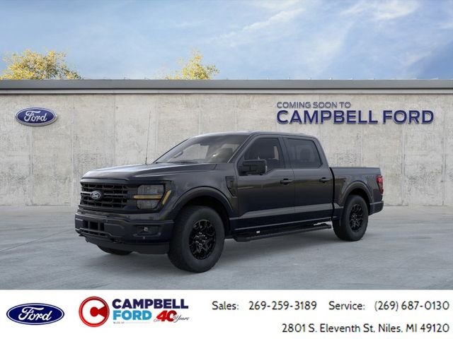 New 2026 Agate Black Metallic Ford XLT image 1