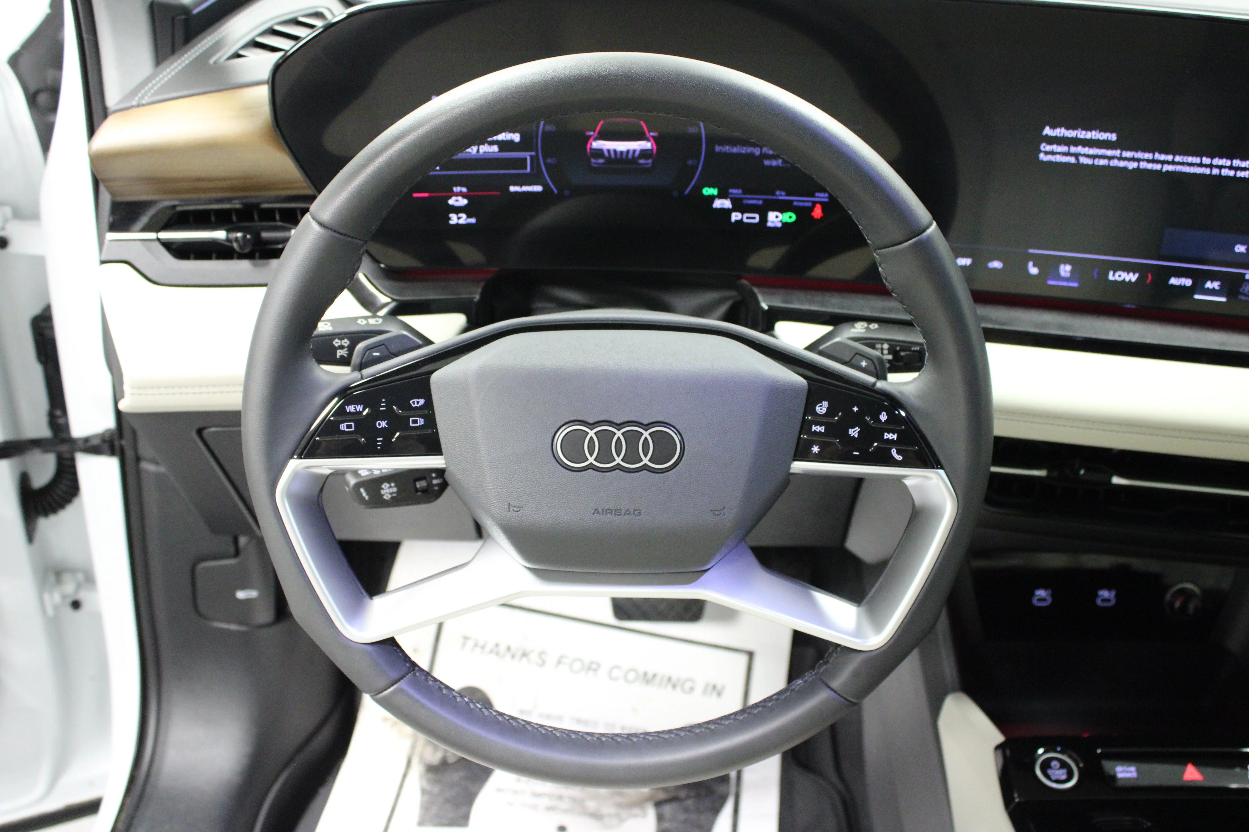 Used 2025 Glacier White Metallic Audi Premium Plus image 17