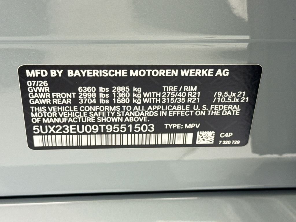 New 2026 Gray Metallic BMW xDrive40i image 34