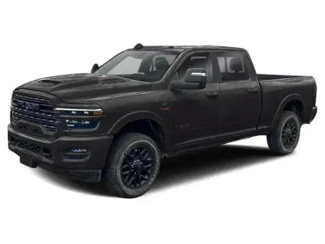 New 2027 Diamond Black Crystal Pearlcoat RAM Limited image 1