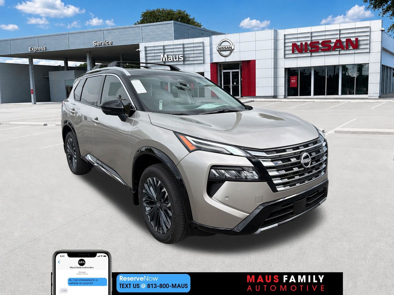 New 2026 Silver Nissan Platinum image 1