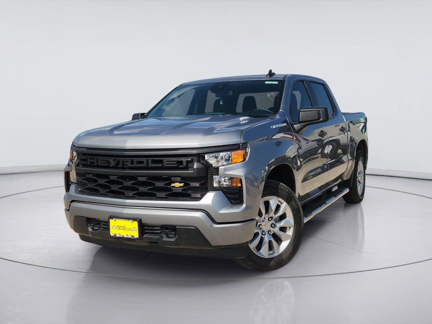 2025 Chevrolet Silverado 1500 Custom Gray at Mac Haik Chevrolet