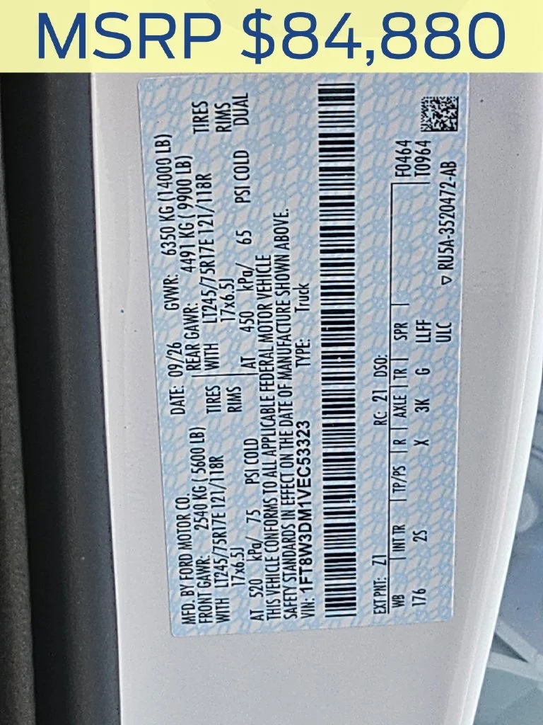 New 2027 White Ford XLT image 38