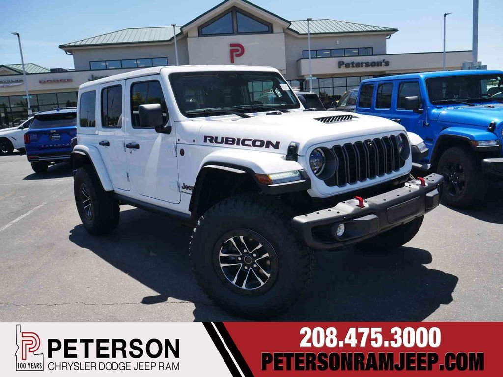 New 2026 Bright White Clear-Coat Exterior Paint Jeep  image 1