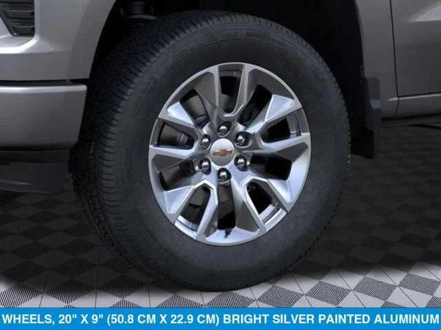 New 2026 Sterling Gray Metallic Chevrolet Custom image 9