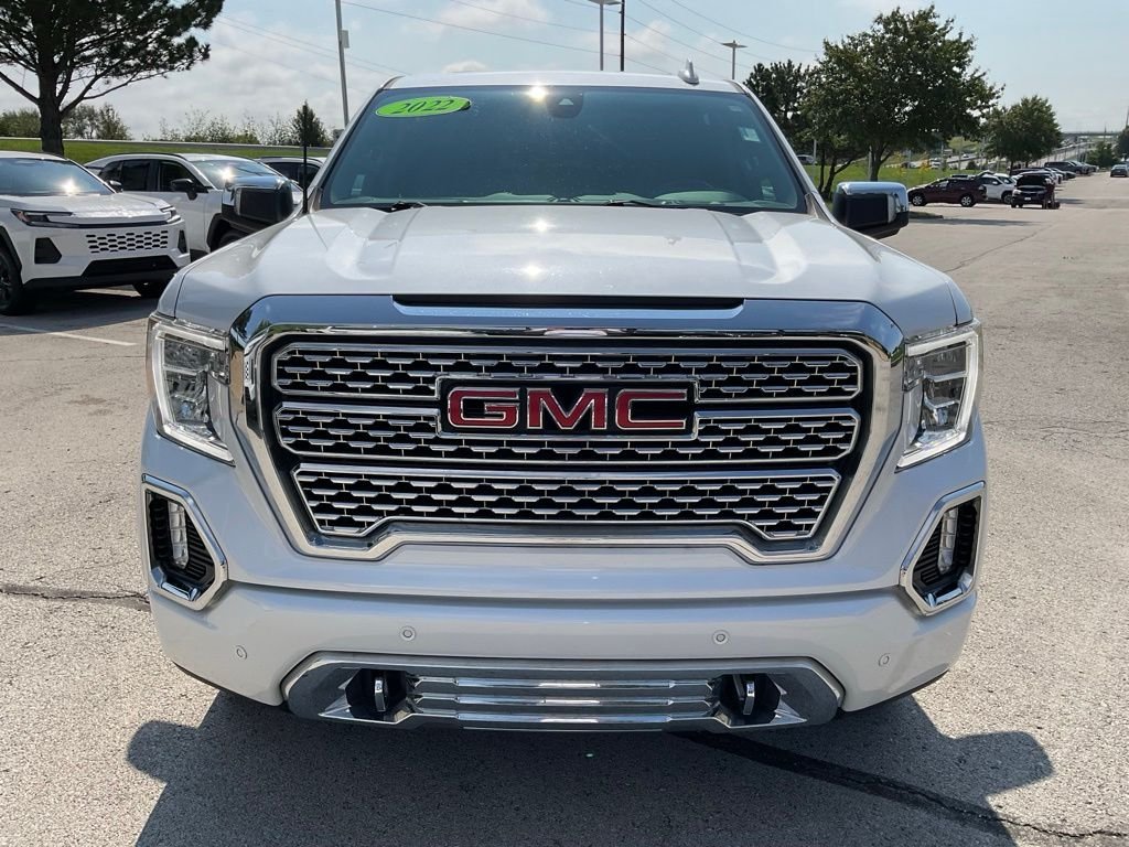 Used 2022 GMC Sierra 1500 Limited Denali with VIN 3GTU9FEL3NG168991 for sale in Kansas City
