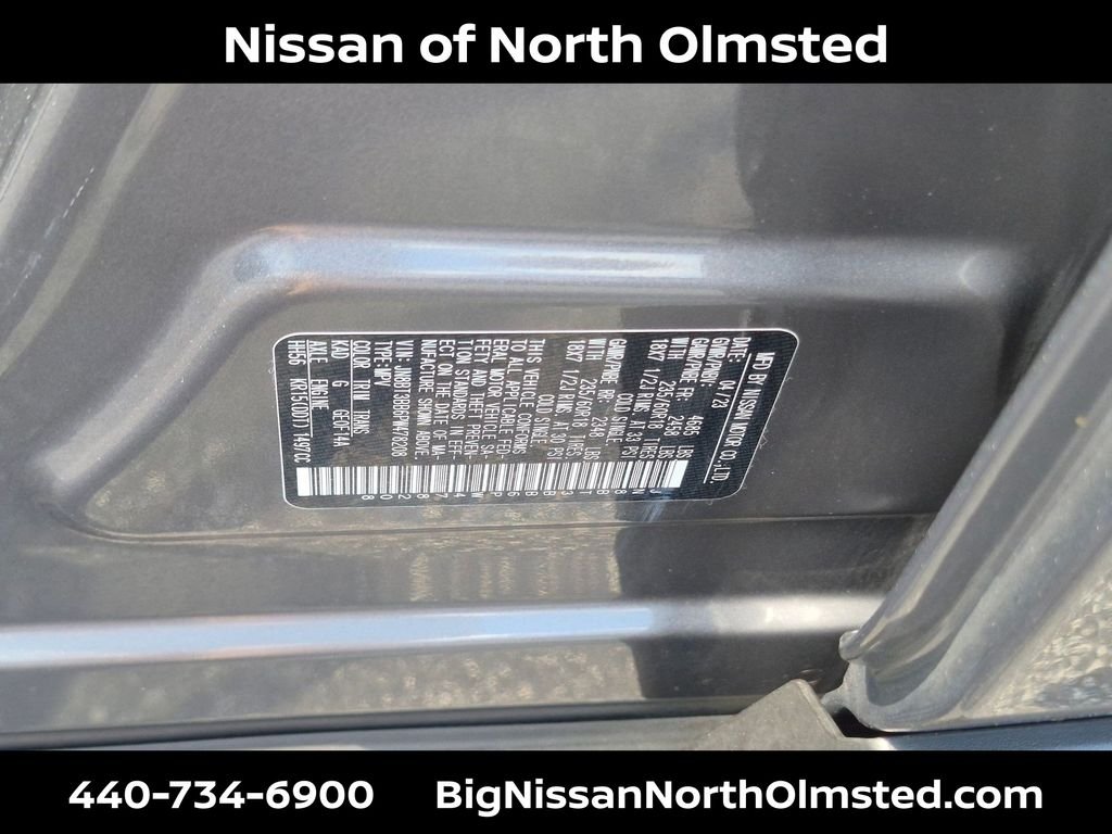 Certified Used 2023 Gun Metallic Nissan SV image 28