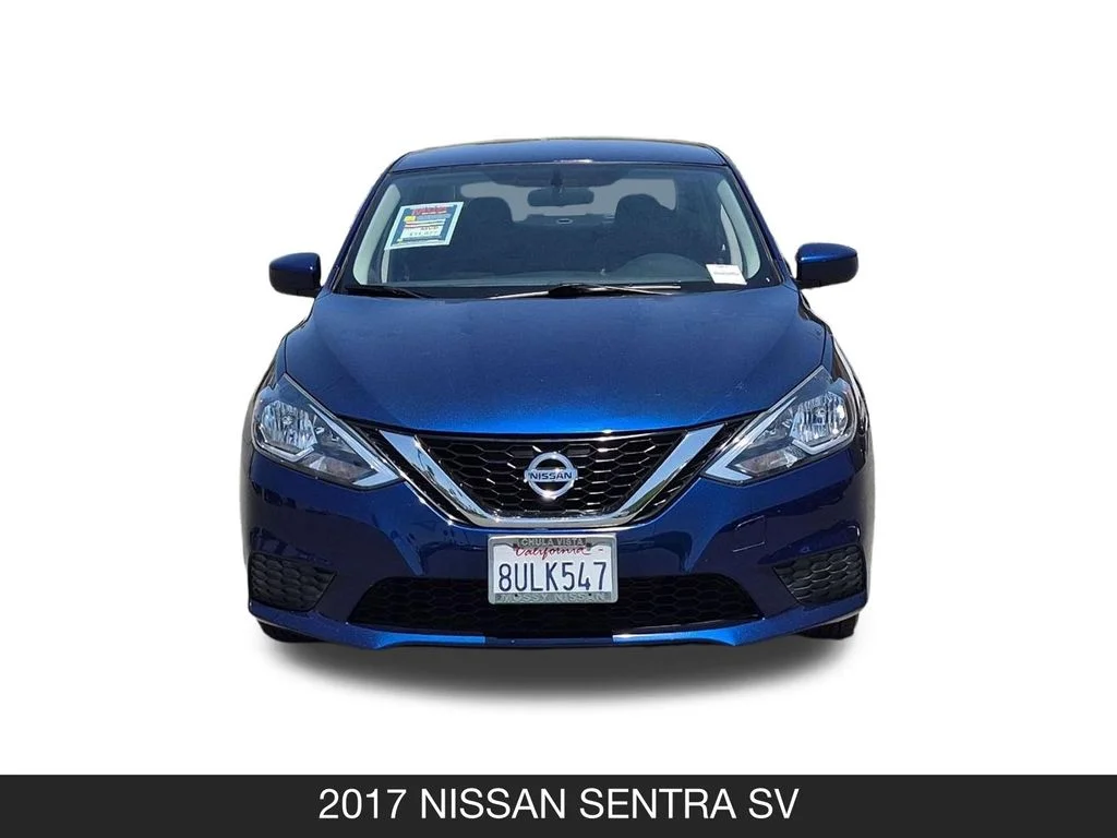 Used 2017 Blue Nissan SV image 4