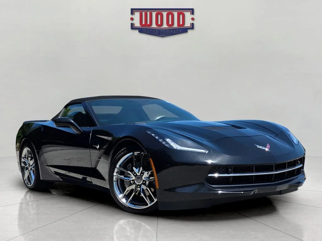Used 2018 Black Chevrolet Stingray image 1