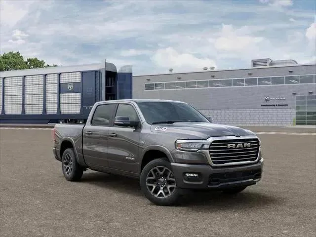 New 2027 Granite Crystal Metallic Clear-Coat Exterior Paint RAM Laramie image 15
