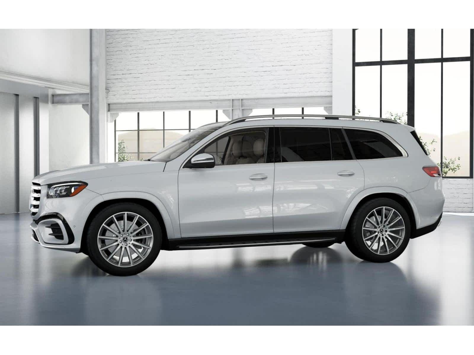 New 2026 MANUFAKTUR Moonlight White Metallic Mercedes-Benz GLS 580 image 34