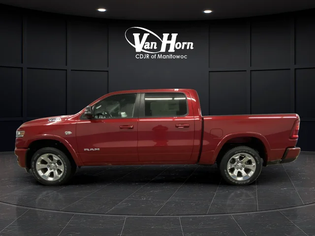 New 2026 Molten Red Pearl-Coat Exterior Paint RAM Big Horn/Lone Star image 11