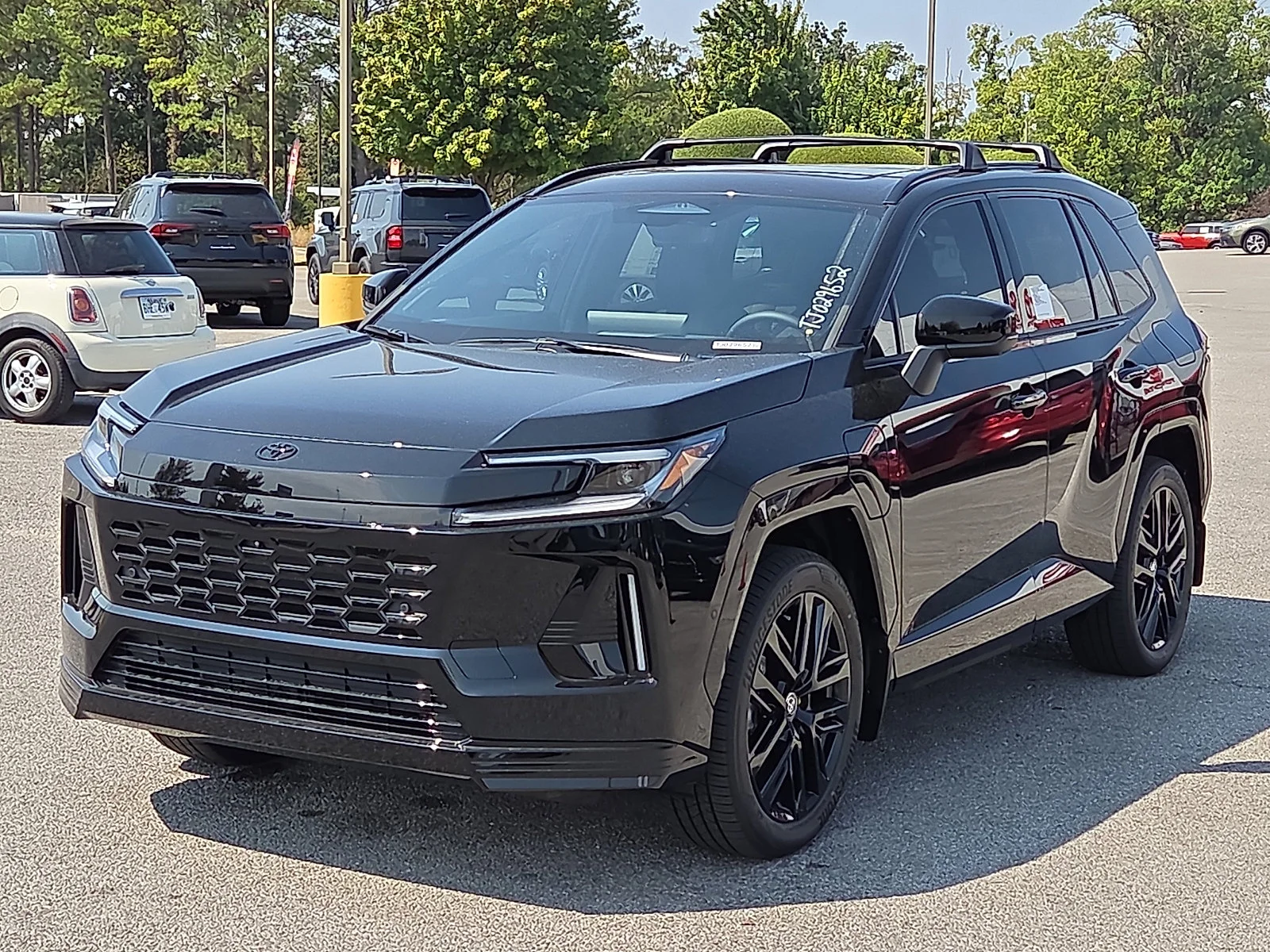 New 2026 Black Toyota XSE image 2