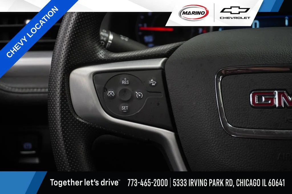 Used 2023 Ebony Twilight Metallic GMC SLE image 25