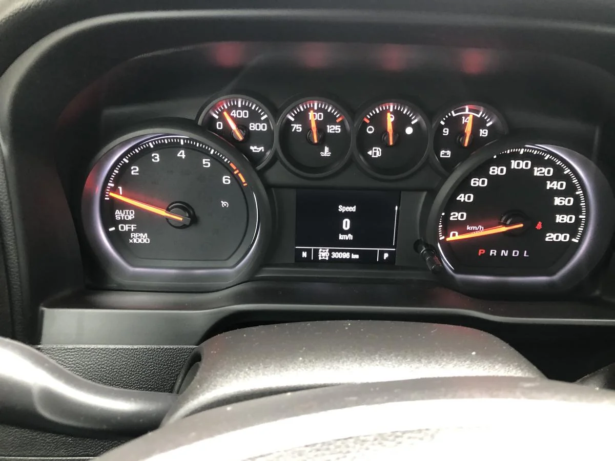 Used 2022 Red Chevrolet 4WD Crew Cab 157" Custom image 12