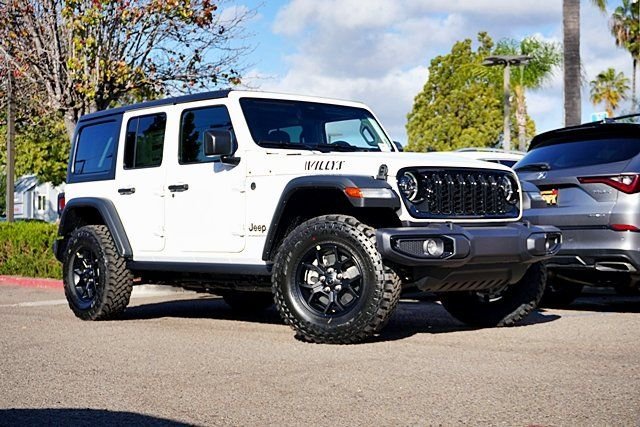 New 2026 Bright White Clear-Coat Exterior Paint Jeep Willys image 2