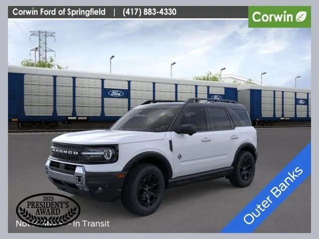 New 2026 Space White Metallic Ford Outer Banks® image 1