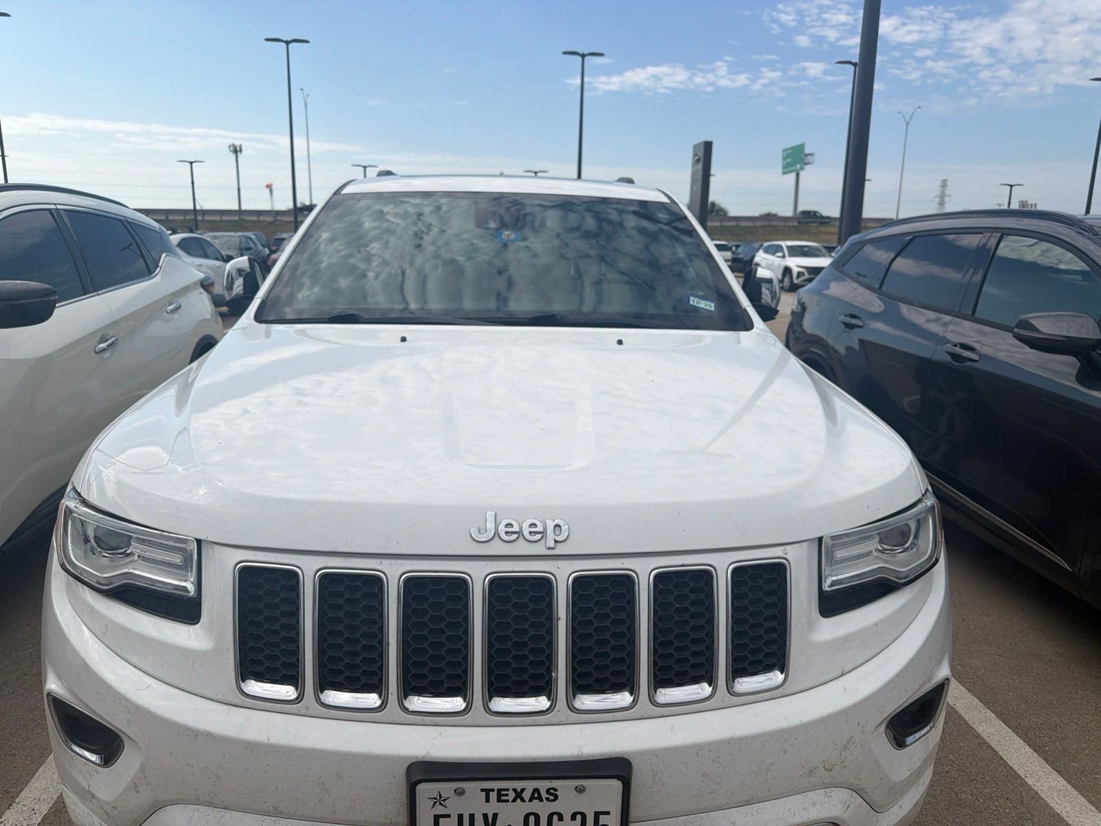 Used 2015 Jeep Grand Cherokee Overland with VIN 1C4RJECGXFC708726 for sale in Fort Worth, TX