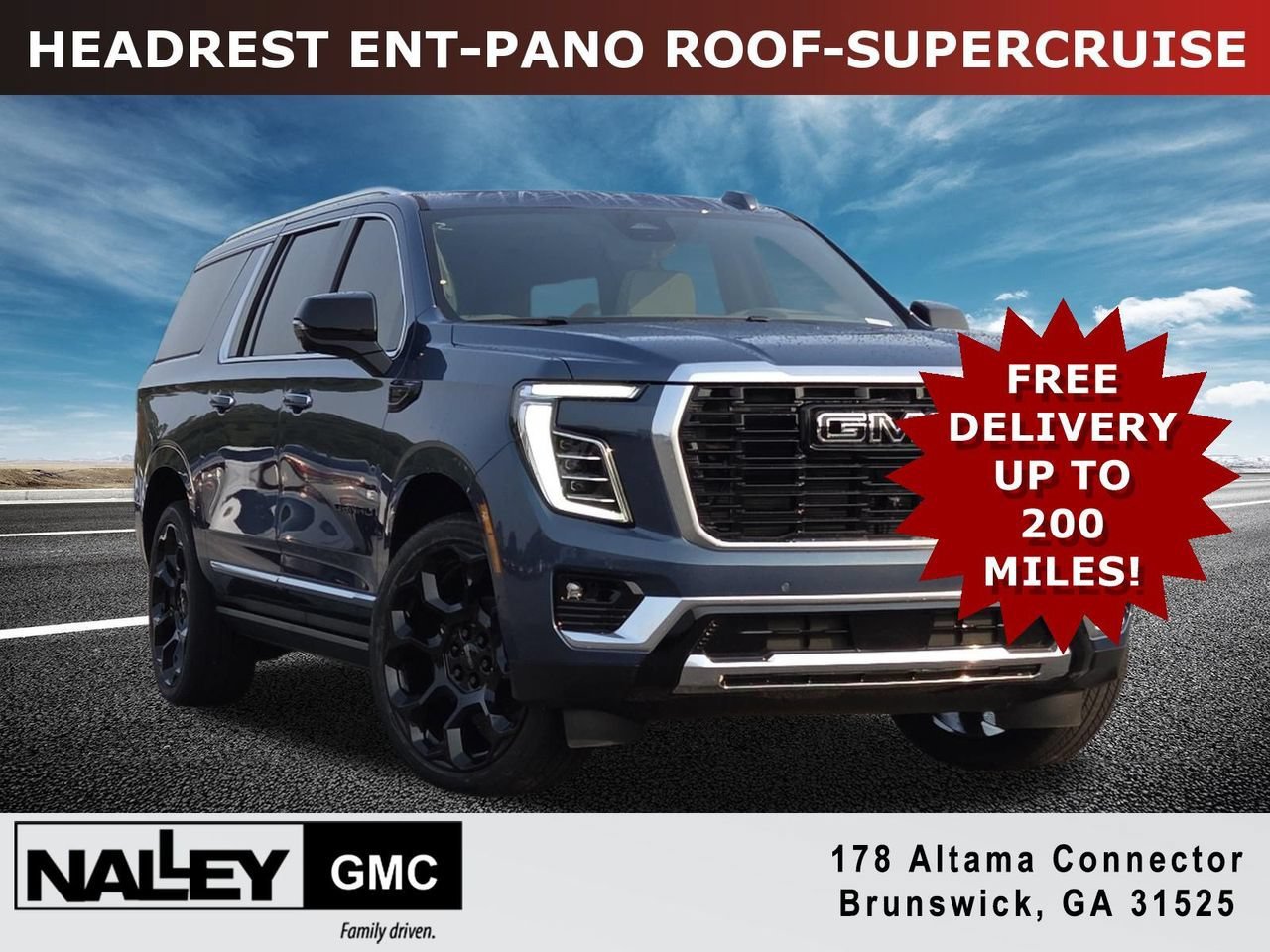 New 2026 Downpour Metallic GMC Denali image 1