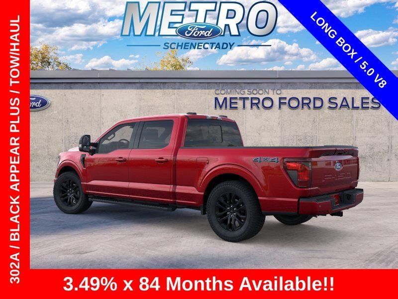 New 2026 Ruby Red Metallic Tinted Clearcoat Ford XLT image 5