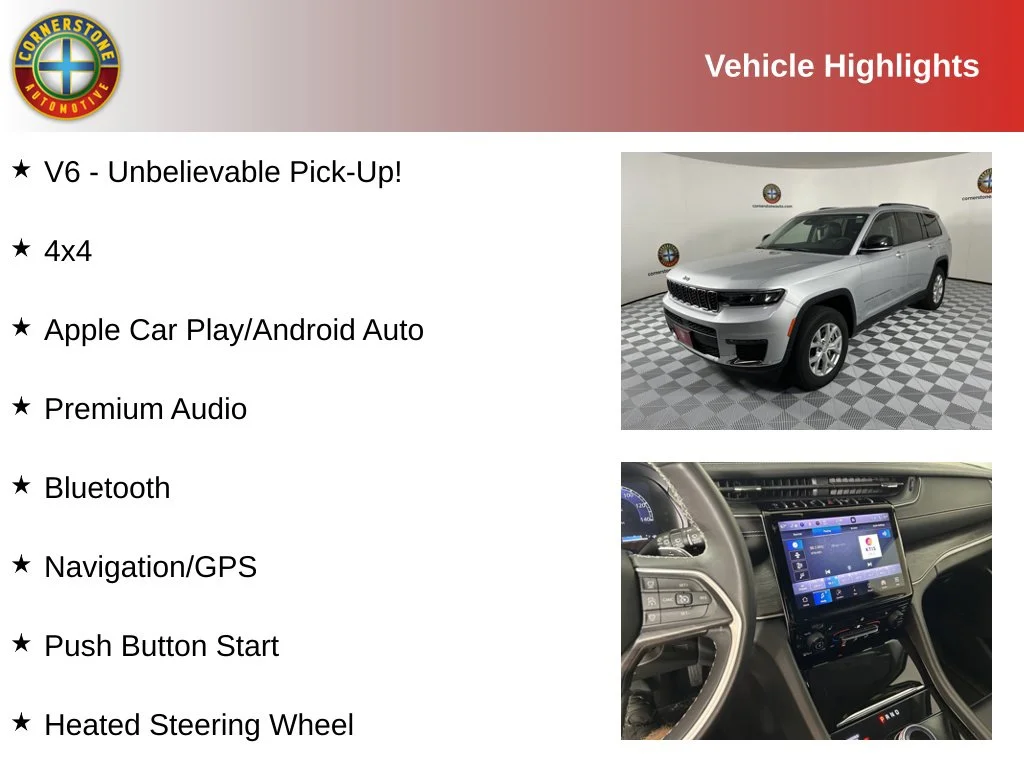 Used 2023 Jeep Grand Cherokee L Limited with VIN 1C4RJKBG0P8831939 for sale in Elk River, Minnesota