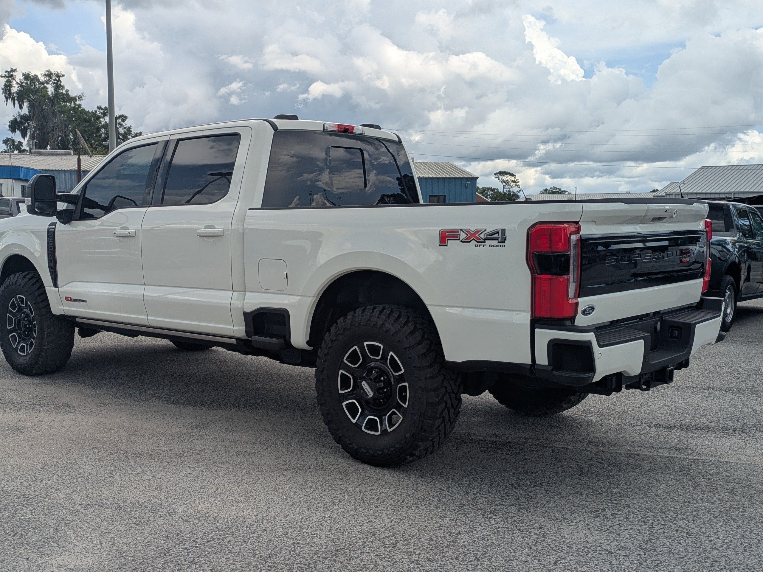 Used 2025 Star White Metallic Tri-Coat Ford Platinum image 6