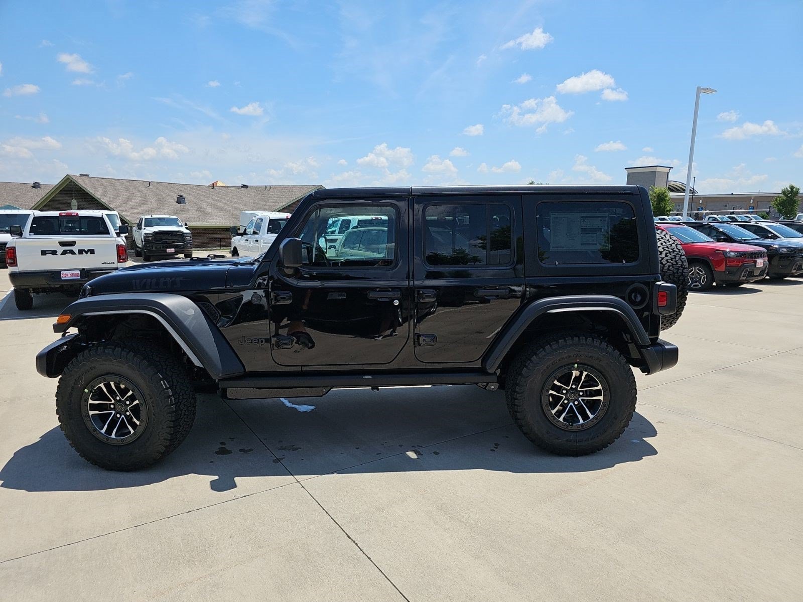 New 2026 Black Clearcoat Jeep Willys image 2