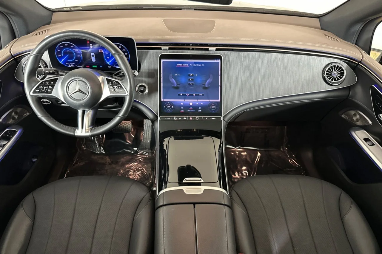 Certified Used 2023 Obsidian Black Metallic Mercedes-Benz EQE 350 image 12