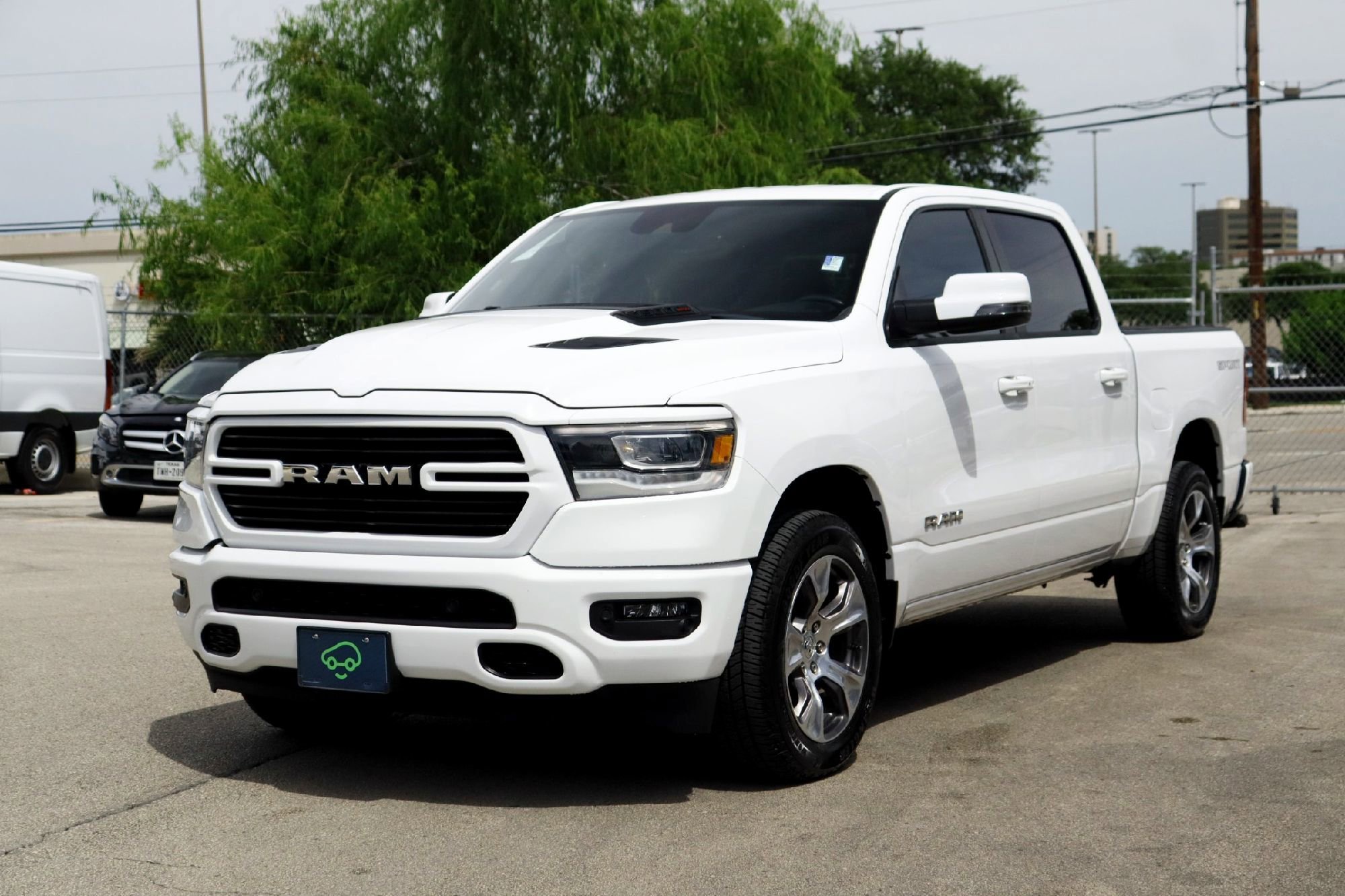 Used 2023 Bright White Clearcoat Ram Laramie image 7