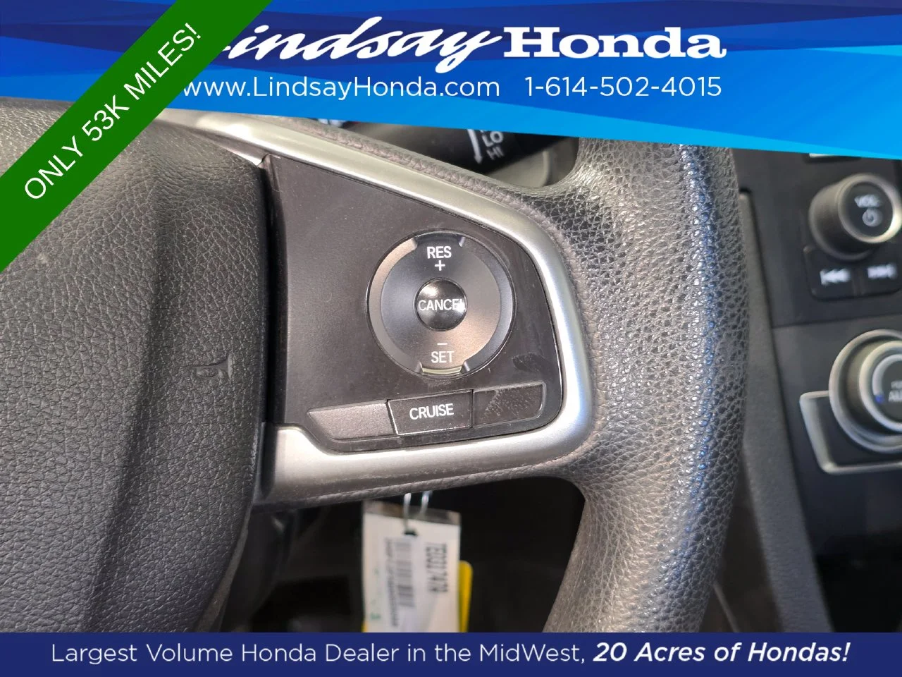 Used 2017 Cosmic Blue Metallic Honda LX image 15