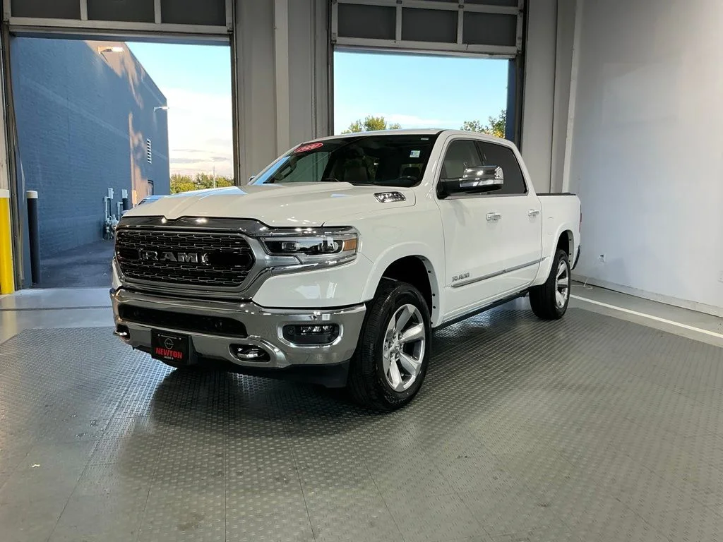 Used 2020 Bright White Clearcoat Ram Limited image 2