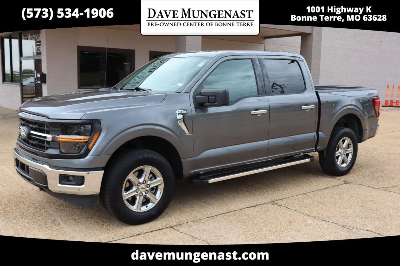 Used 2025 Carbonized Gray Ford XLT image 1