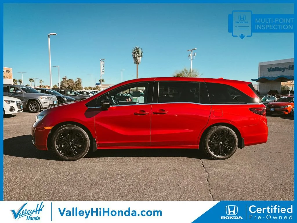 Certified Used 2025 Radiant Red Metallic II Honda SPORT-L image 44