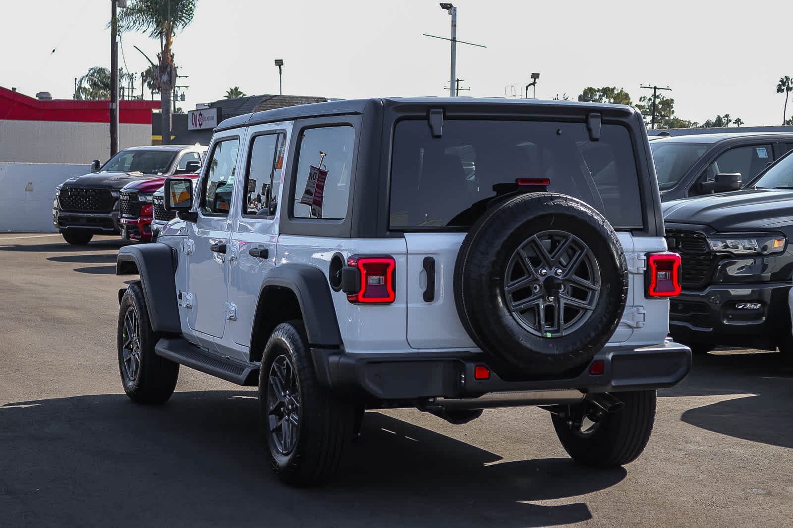 New 2027 Bright White Clear-Coat Paint Jeep Sport S image 6