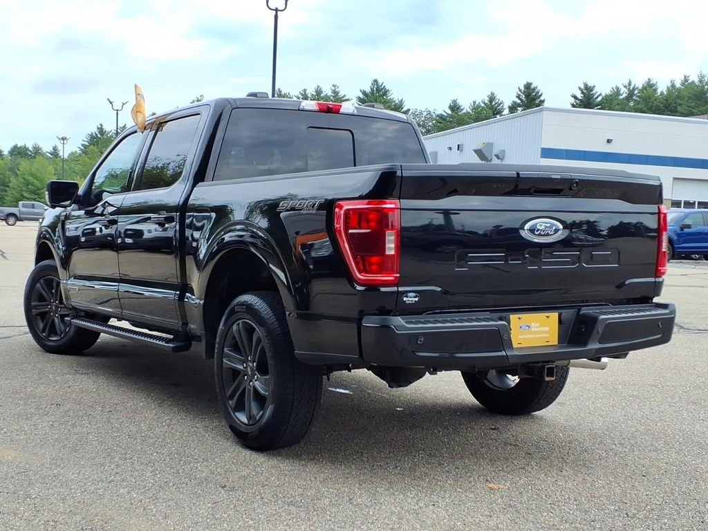 Certified Used 2023 Black Metallic Ford XLT image 6
