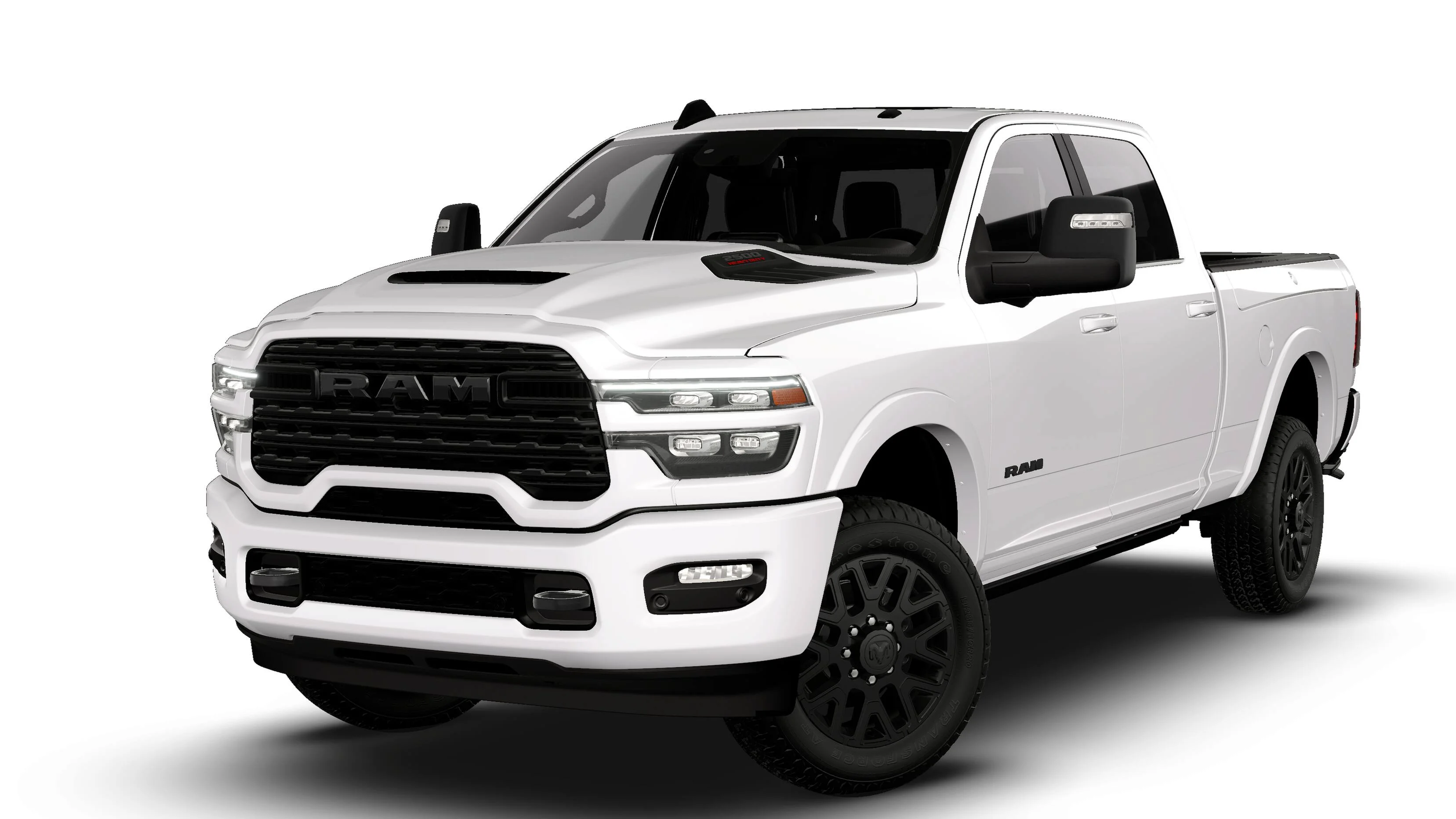 New 2026 Bright White Clear-Coat Exterior Paint RAM Limited image 1