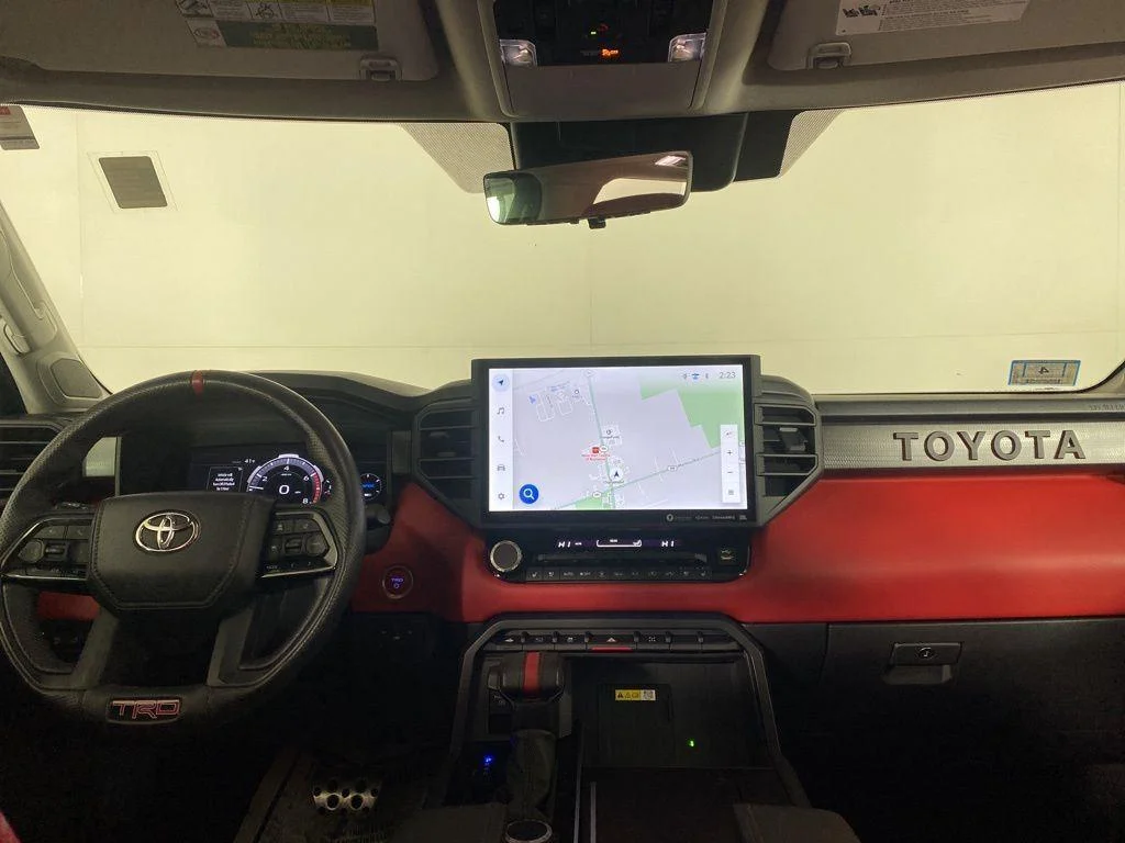 Used 2023 Midnight Black Metallic Toyota TRD Pro image 23