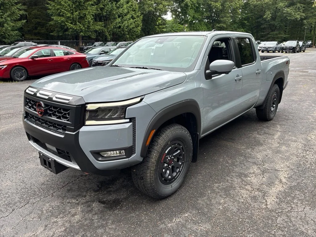 New 2026 Boulder Gray Pearl Nissan Crew Cab PRO-4X® Long Bed image 3