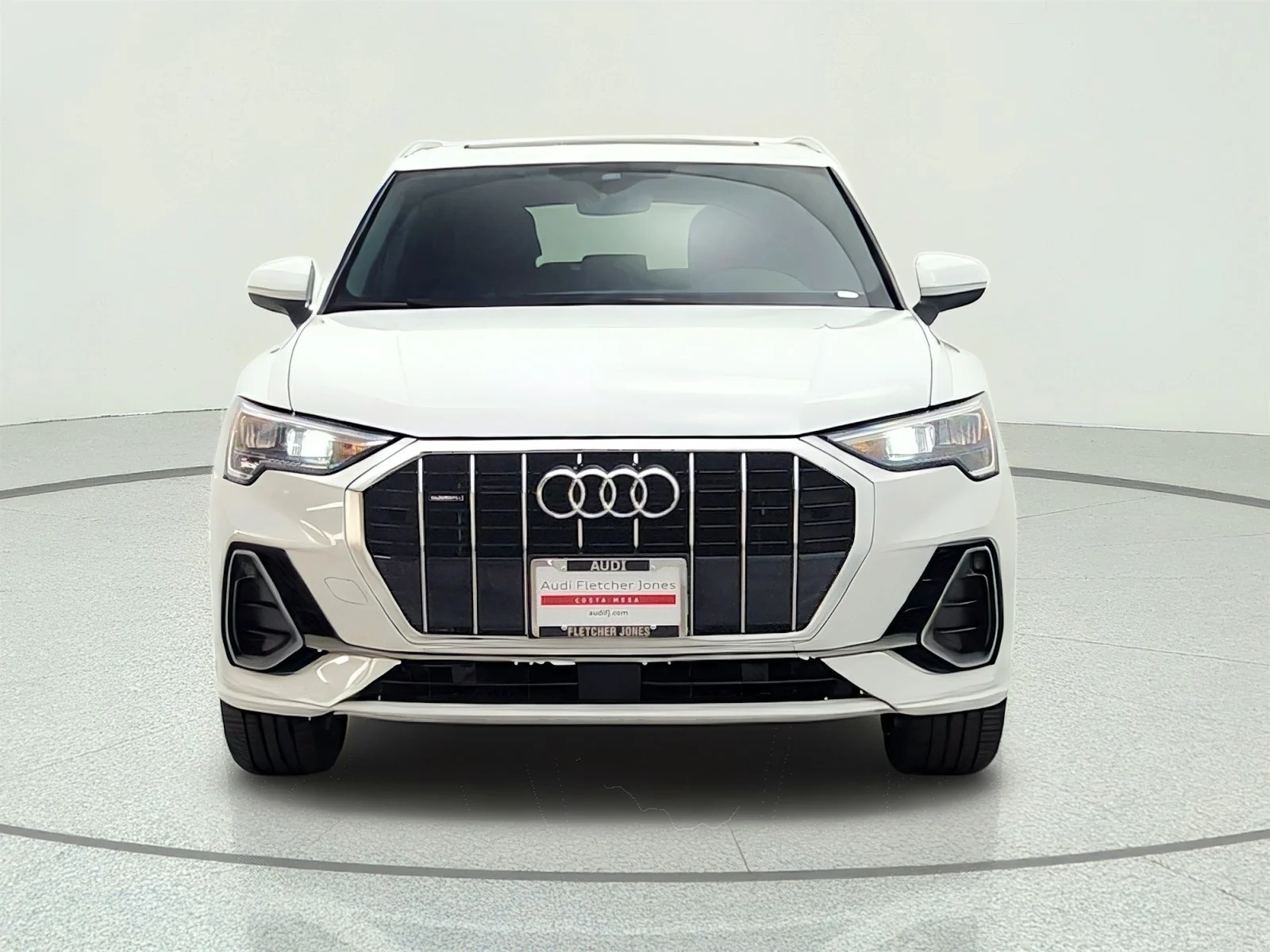 Used 2021 Glacier White Metallic Audi S line Premium 45 TFSI quattro image 2