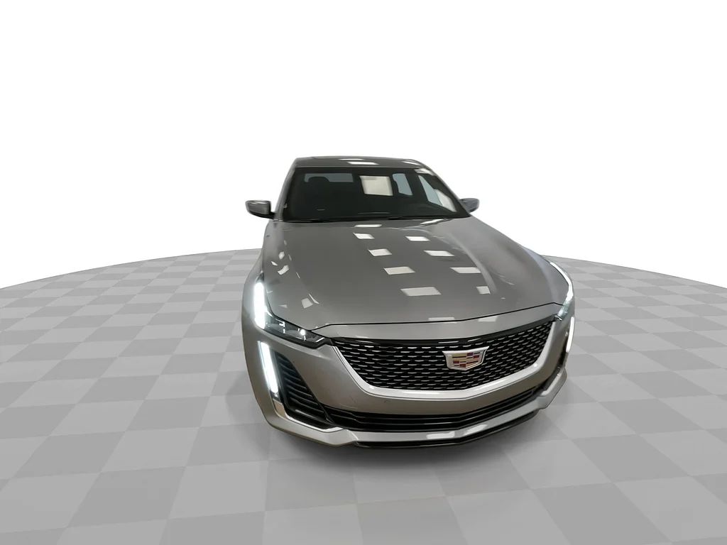 Used 2023 Argent Silver Metallic Cadillac Premium Luxury image 4